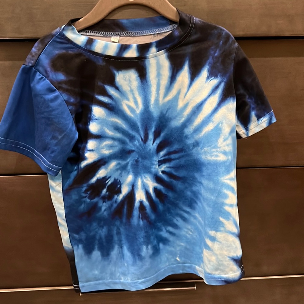 Blue tydye T-shirt